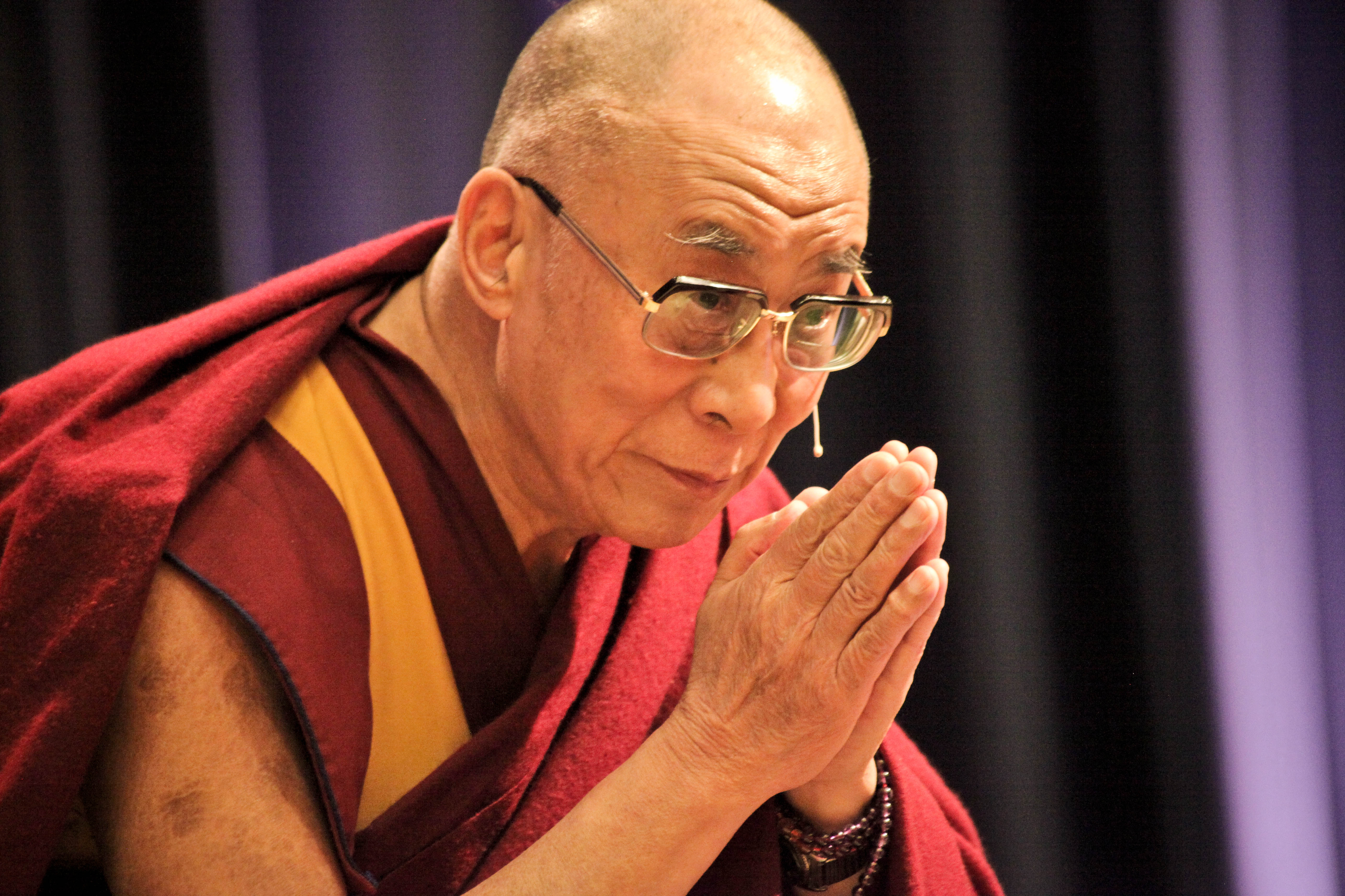 The 14th and current Dalai Lama, Tenzin Gyatso. Photo: Erik Horner, used under Creative Commons Licence